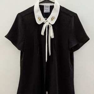 NWT Harry Potter Golden Snitch Button Up